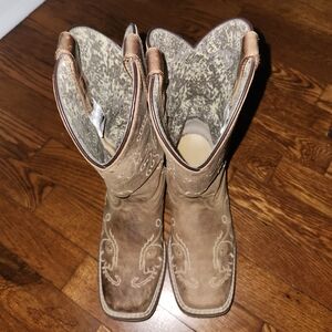 Brown Western Cowboy Boots